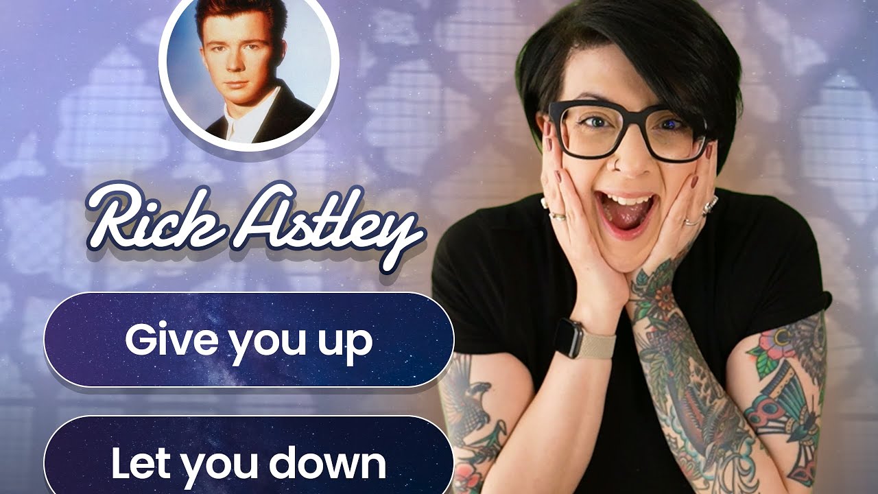 Video thumbnail: Build a Linktree-style personal website for Rick Astley
