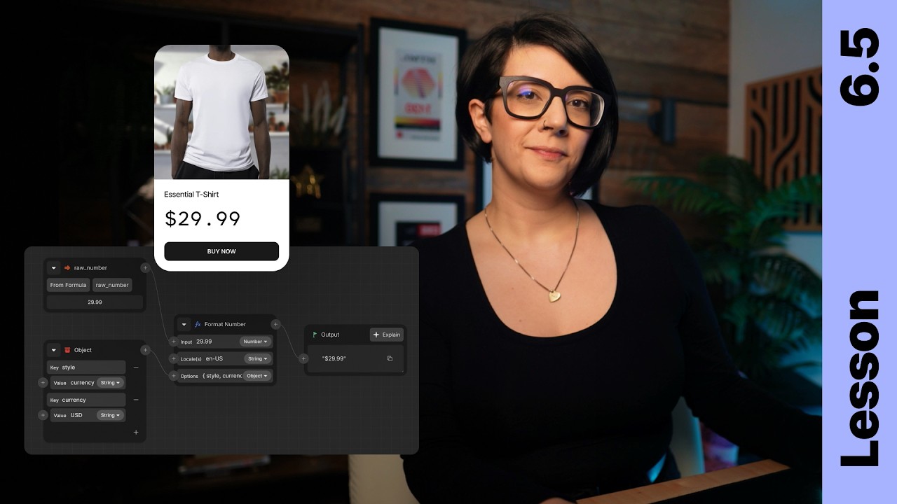 Video thumbnail: Building reusable formulas
