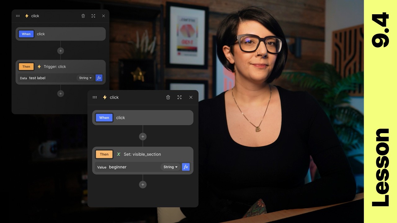Video thumbnail: Using component events
